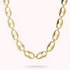Bronzallure Polished Mariner Link Necklace WSBZ02636Y.YG
