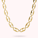 Bronzallure Polished Mariner Link Necklace WSBZ02636Y.YG