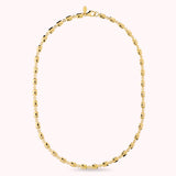 Bronzallure Polished Nugget Link Necklace WSBZ02637Y.YG-41