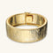 Etrusca Gioielli Diamond-Cut Omega Bracelet WSET00981.YG