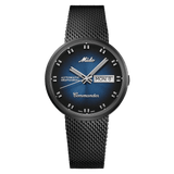 Mido Commander Shade Black PVD Blue Dial Men's Watch M842932511