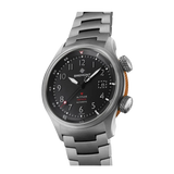 Bremont Altitude MB Meteor Orange Barrel 42mm Brushed Black Dial Men's Watch ALT42-MT-TI-BKOR-B