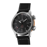Bremont Altitude MB Meteor Orange Barrel 42mm Brushed Black Dial Men's Watch ALT42-MT-TI-BKOR-L-S