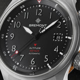 Bremont Altitude MB Meteor Orange Barrel 42mm Brushed Black Dial Men's Watch ALT42-MT-TI-BKOR-N-S