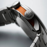 Bremont Altitude MB Meteor Orange Barrel 42mm Brushed Black Dial Men's Watch ALT42-MT-TI-BKOR-B