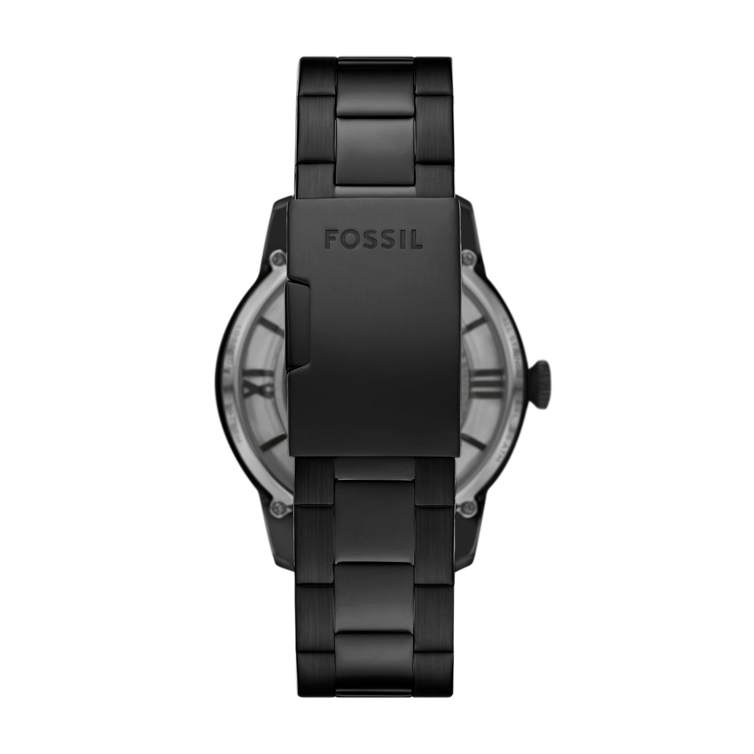 Fossil Townsman 44mm Blue Skeleton Dial Men's Watch ME3269