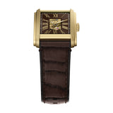Fossil Carraway 30mm Brown Skeleton Dial Men's Watch ME3281