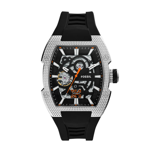 Fossil Machine X1 42mm Black Skeleton Dial Men's Watch ME3282