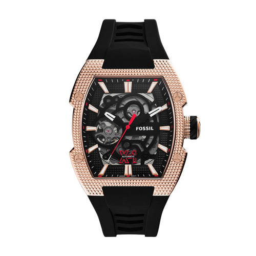 Fossil Machine X1 42mm Black Skeleton Dial Men's Watch ME3283