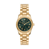 Michael Kors Mini Lexington 33mm Green Dial Women's Watch MK7622