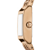 Michael Kors Micro Georgie 19mm Beige Gold Dial Women's Watch MK7630