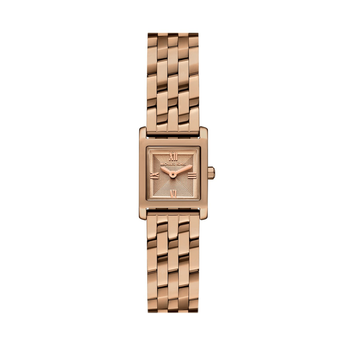 Michael Kors Micro Georgie 19mm Beige Gold Dial Women's Watch MK7630