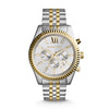 Michael Kors Lexington 45mm Silver Dial Men's Watch MK8344