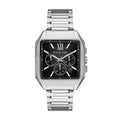 Michael Kors Hayes 48mm Silver Dégradé Dial Men's Watch MK9283