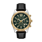 Michael Kors Oversized Lexington 45mm Black Dial Men's Watch MK9287