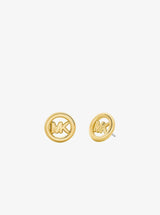 Michael Kors Small Logo Charm Stud Earrings MKJ8507710