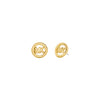 Michael Kors Small Logo Charm Stud Earrings MKJ8507710