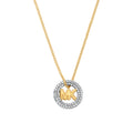 Michael Kors Pavé and Logo Charm Two-Tone Necklace MKJ8546931