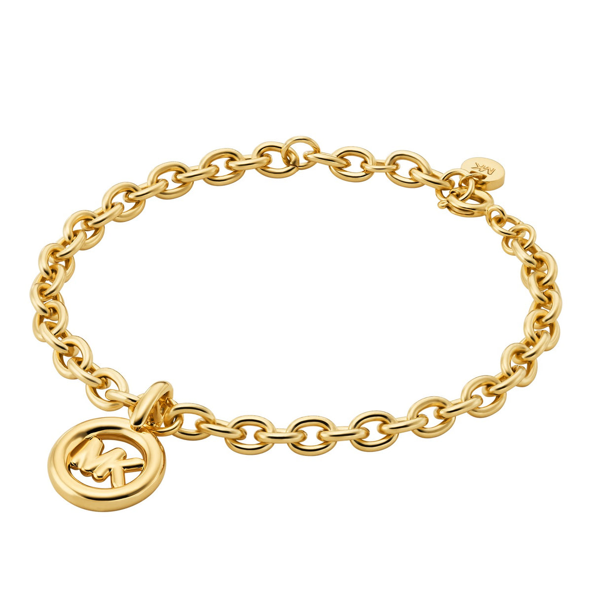 Michael Kors Logo Charm Chain-Link Bracelet MKJ8578710