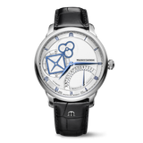 Maurice Lacroix MASTERPIECE Square Wheel 43mm Silver Dial Men's Watch MP6058-SS001-110-1