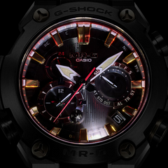 G-Shock MR-G Titanium DLC Red Accents Men's Watch MRGB2000B1A4