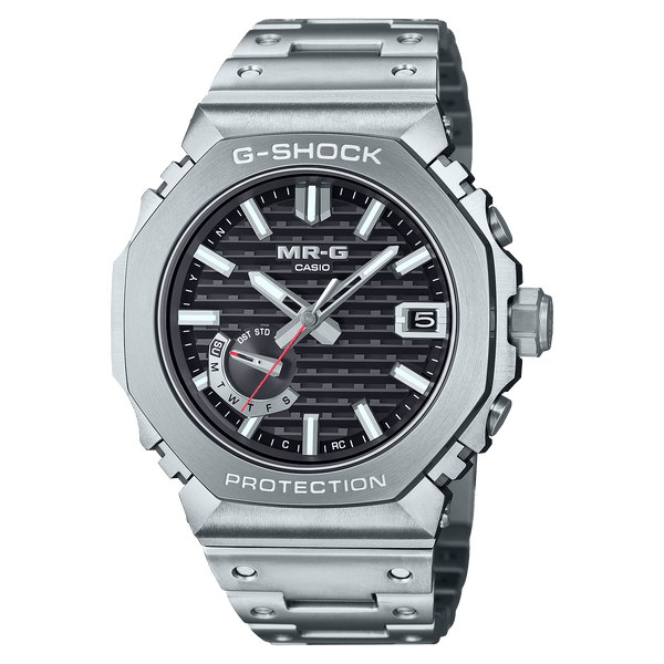 G-SHOCK MRG-220 フルメタル MR-G ステンレス カシオ G-Shock MRG-B2100 Series 44.4mm Black Dial Men's Watch MRGB2100D