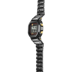 G-Shock MR-G Titanium Black-Gold Square Case Men's Watch MRGB5000B-1