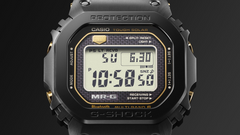 G-Shock MR-G Titanium Black Square Case Black Rubber Strap Men's Watch MRGB5000R-1