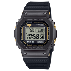 G-Shock MR-G Titanium Black Square Case Black Rubber Strap Men's Watch MRGB5000R-1