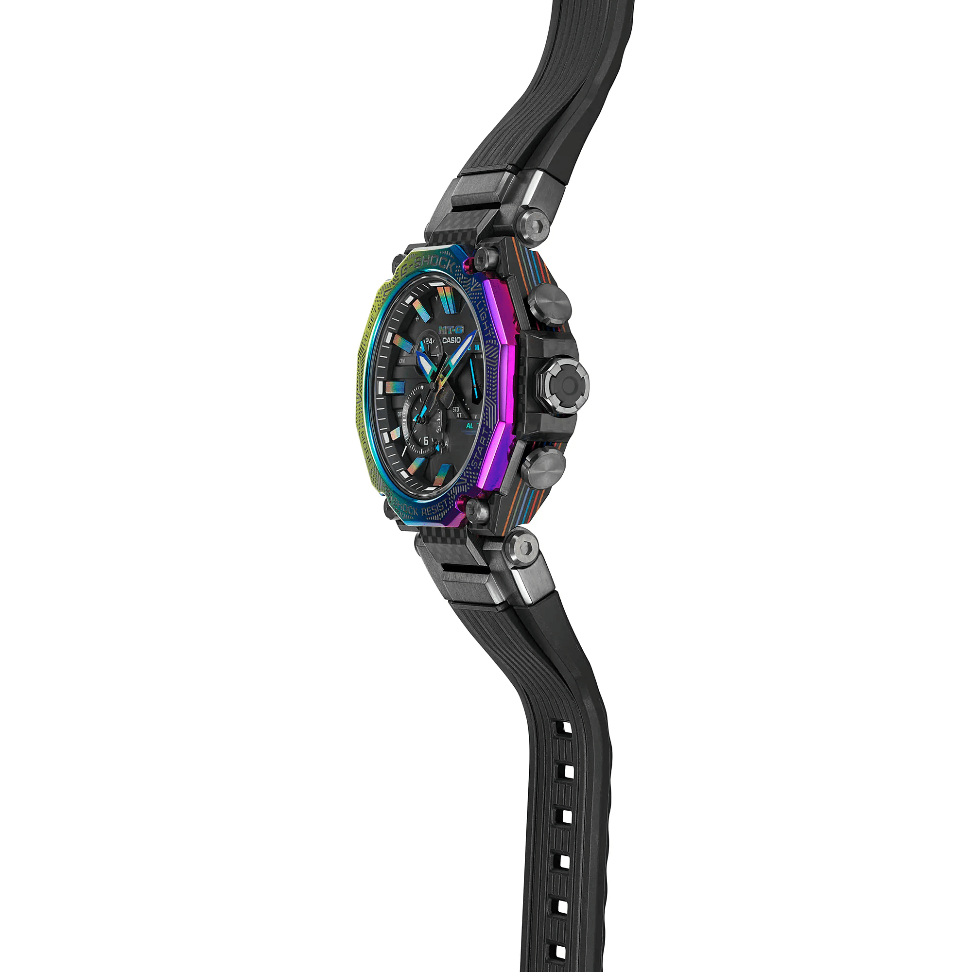 G-Shock MT-G City Carbon Fiber Multi-Colored Men's Watch MTGB2000YR1A -  Black