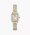 Michele Deco Madison Mini Diamond Two-Tone 24mm 18K Women's Watch MWW06D000172