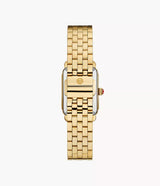 MICHELE Deco Park 18K Gold-Plated 29mm Mother of Pearl Dial Women's Watch MWW06E000147