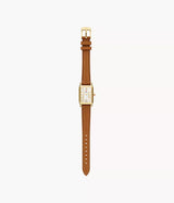 MICHELE Deco Park 18K Gold-Plated 29mm White Mother of Pearl Dial Women's Watch MWW06E000150