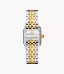 Michele Deco Madison Mid Two-Tone 18k Diamond Women's Watch MWW06G000045