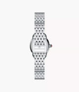 MICHELE Serein Oval Diamond 27mm White Mother of Pearl Dial Women's Watch MWW21H000001