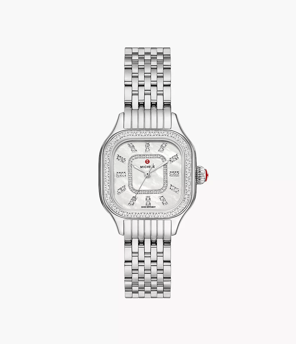 MICHELE Meggie 29mm Diamond Women's Watch MWW33B000001