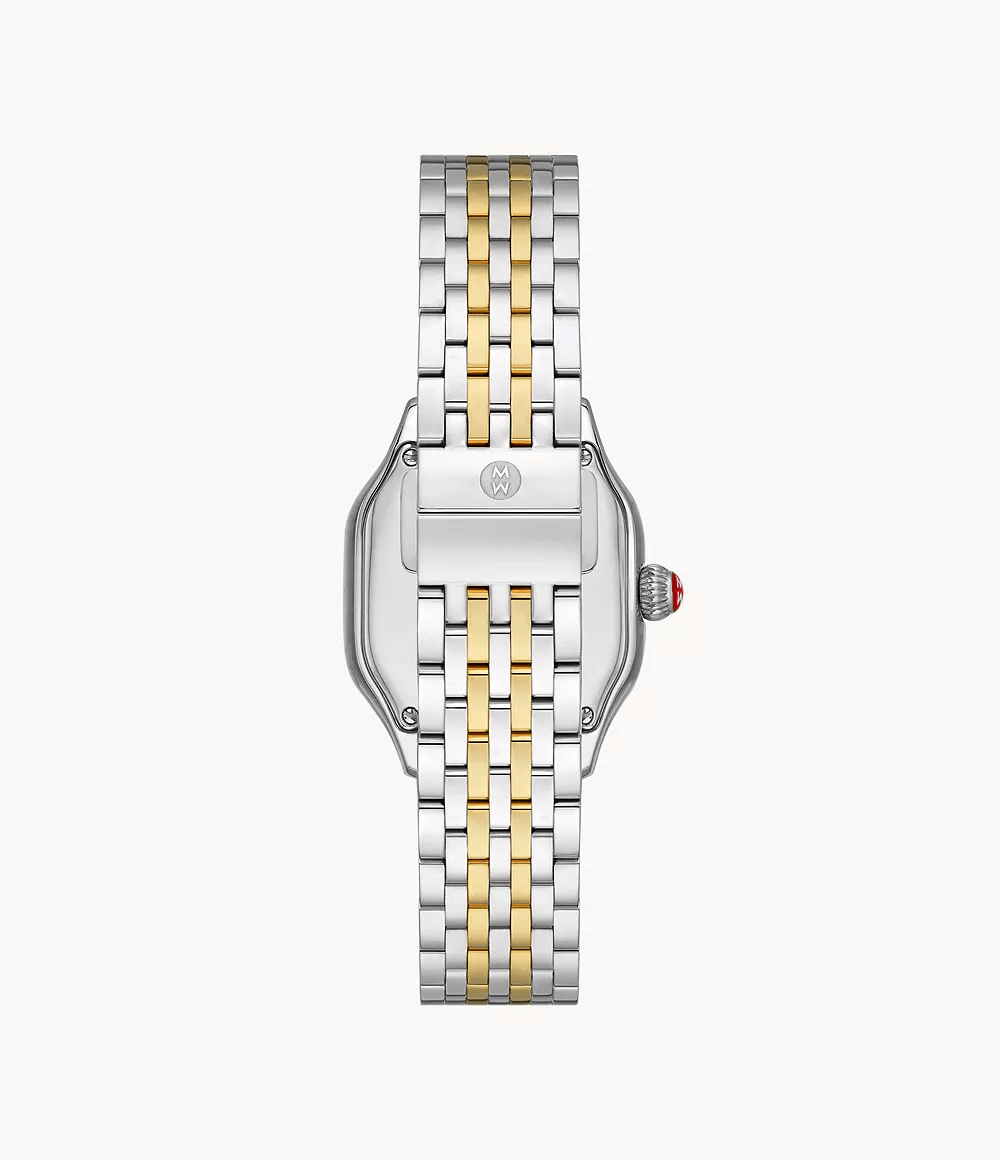 MICHELE Meggie 29mm 18K Two-Tone Diamond Women's Watch MWW33B000009