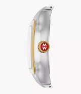 MICHELE Meggie 18K Two-Tone Gold-Plated Diamond 29mm Green Dial Women's Watch MWW33B000018