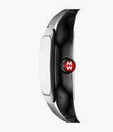 MICHELE Meggie Three-Hand Black 29mm Black Dial Women's Watch MWW33B000019