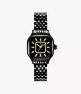 MICHELE Meggie Three-Hand Black 29mm Black Dial Women's Watch MWW33B000019