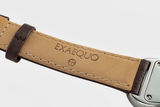 EXAEQUO Classic Melting Watch 28mm White Dial Men's Watch EX 0001.0002