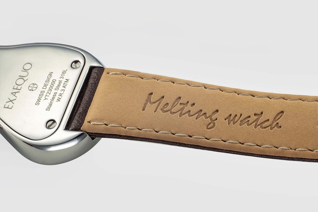 EXAEQUO Classic Melting Watch 28mm White Dial Men's Watch EX 0001.0002