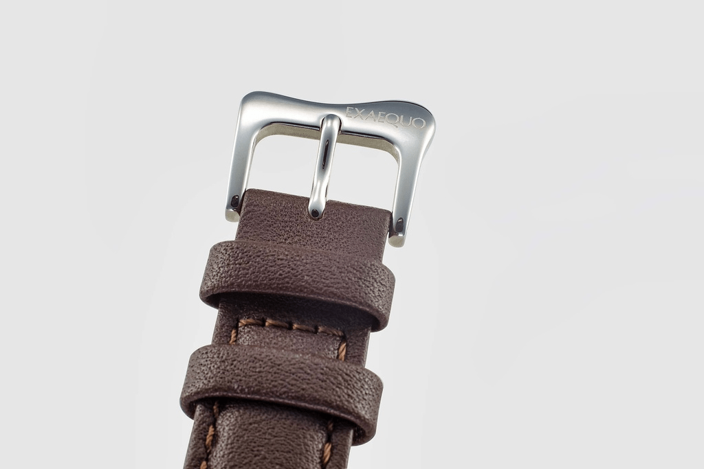 EXAEQUO Classic Melting Watch 28mm White Dial Men's Watch EX 0001.0002