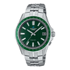 Casio Oceanus Manta 41.3mm Green Dial Titanium Men's Watch OCWS400-3A