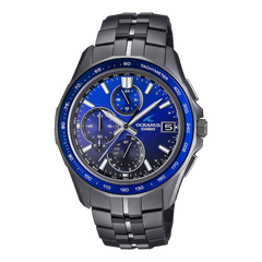 Casio Oceanus Manta DLC 42.8mm Titanium Men's Watch OCWS7000B-2A