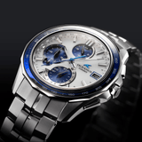 Oceanus Manta White-Blue 42.8mm Titanium Men's Watch OCWS7000D-7A