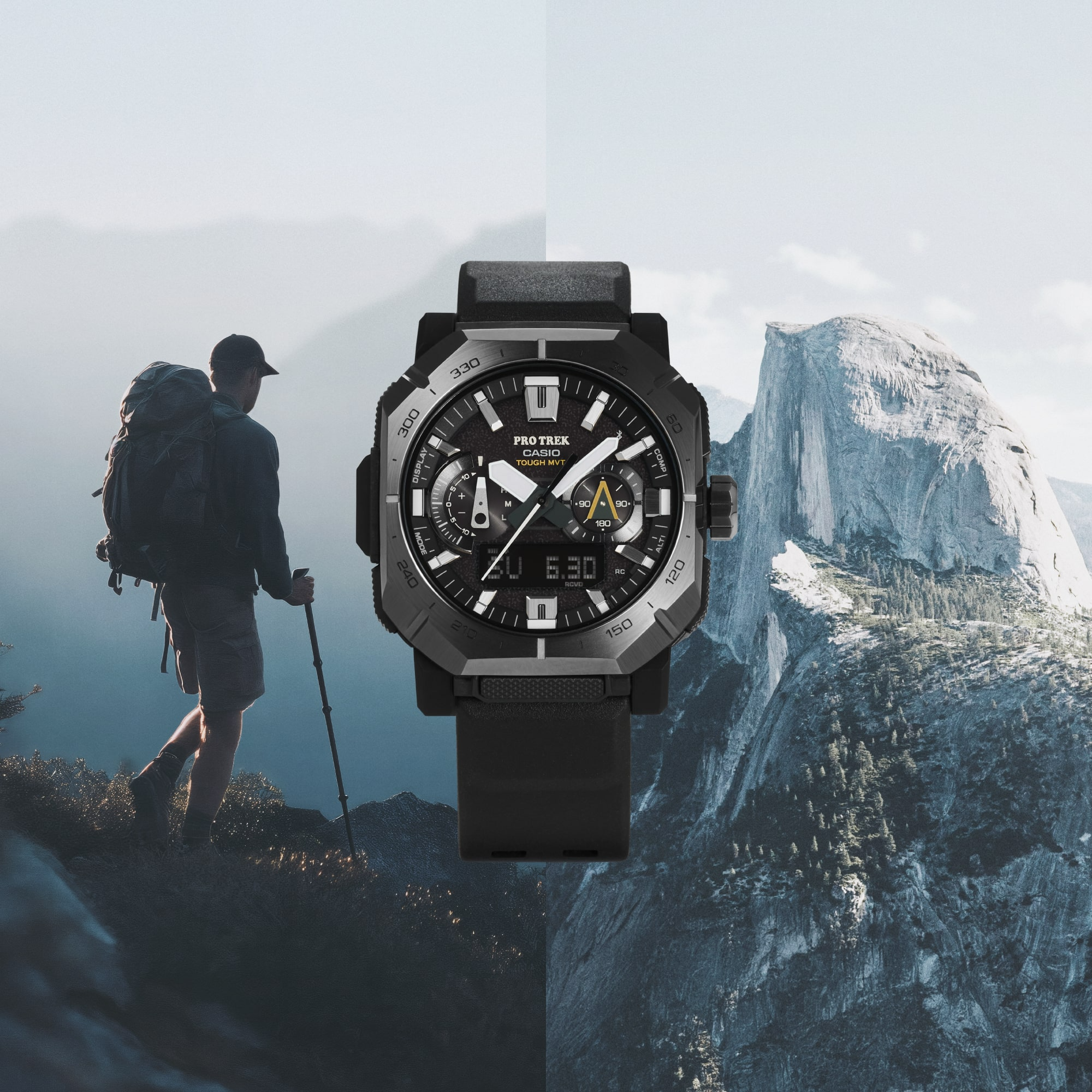 G-Shock PRO TREK PRW-B1000 Series 45.8mm Black Dial Men's Watch PRWB1000-1