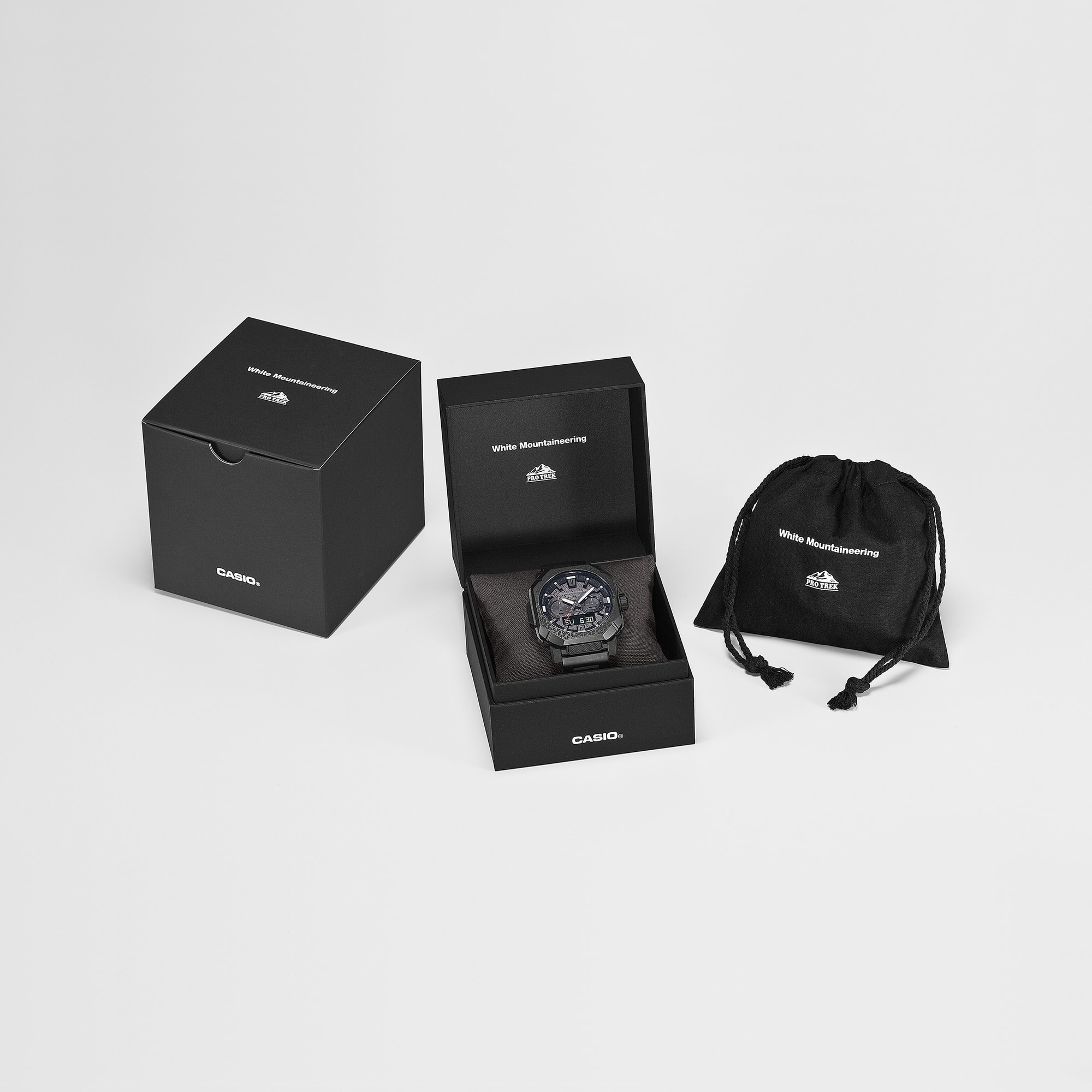 G-Shock PRW-B1000 Series White Mountaineering Collaboration Model 45.8 ...