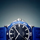 Maurice Lacroix Pontos S Solar 42mm Blue Dial Men's Watch PT1008-SSL40-430-4