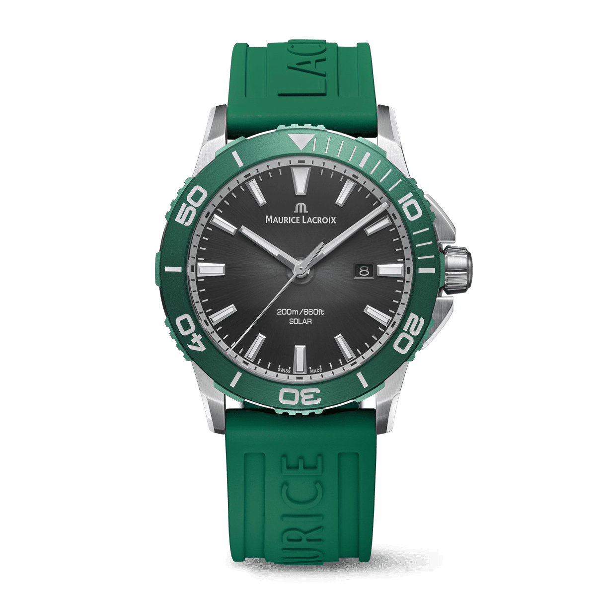 Maurice Lacroix Pontos S Solar 42mm Black Dial Men's Watch PT1008-SSL50-330-5
